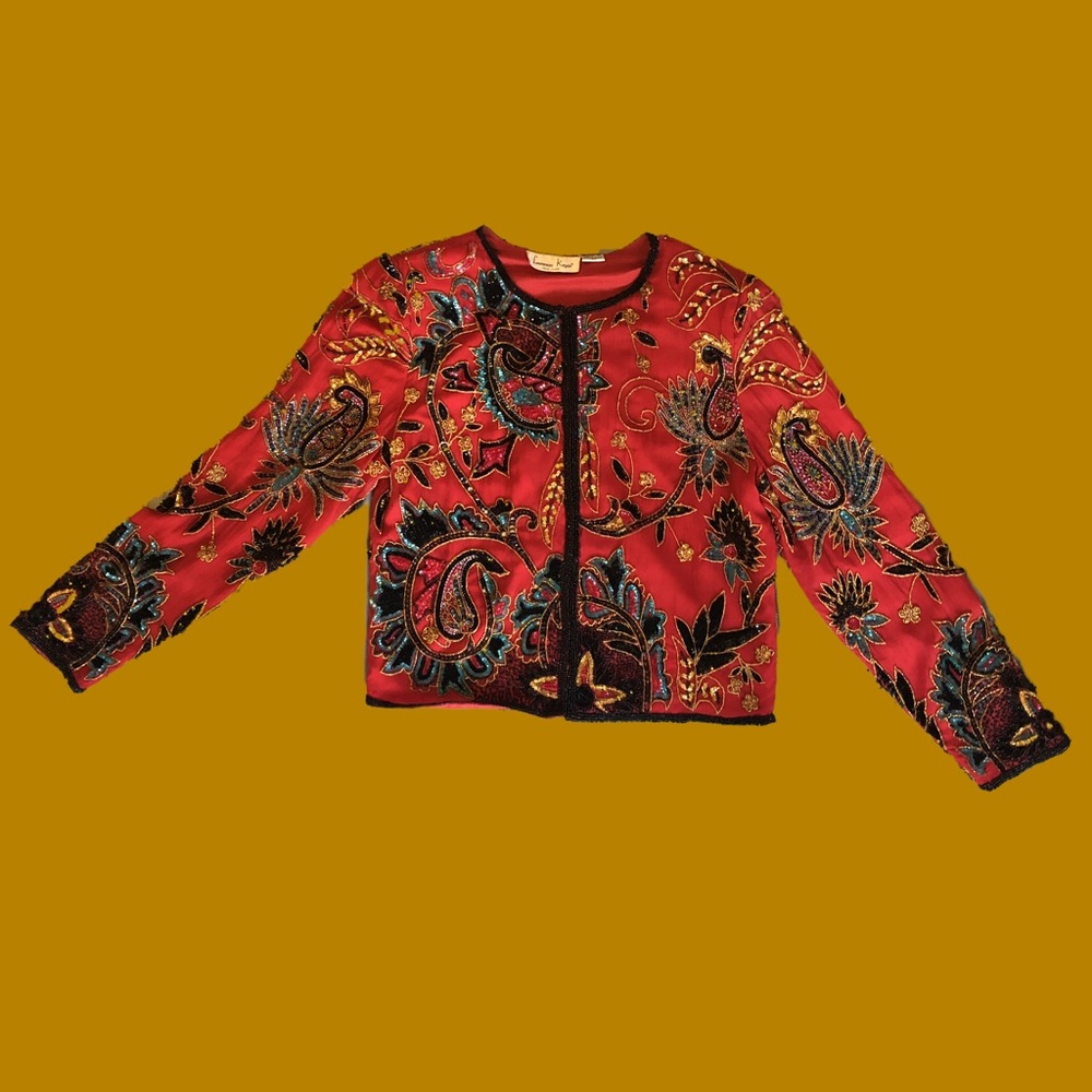 Vintage beaded jacket